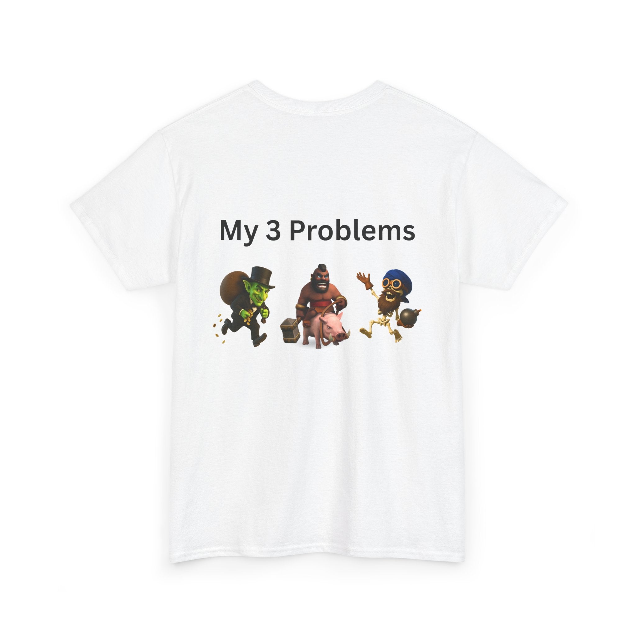 My 3 Problems (Back Print)