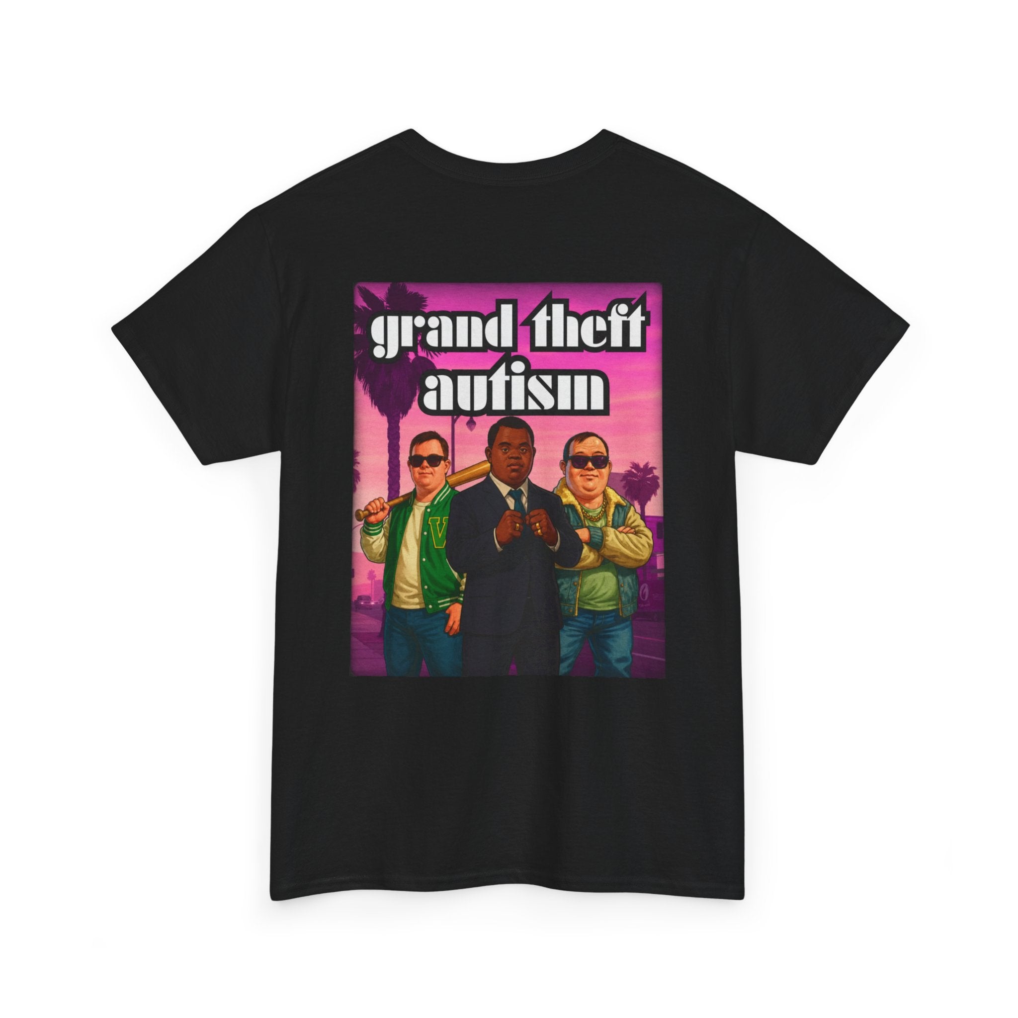 Grand Theft Autism (back print)